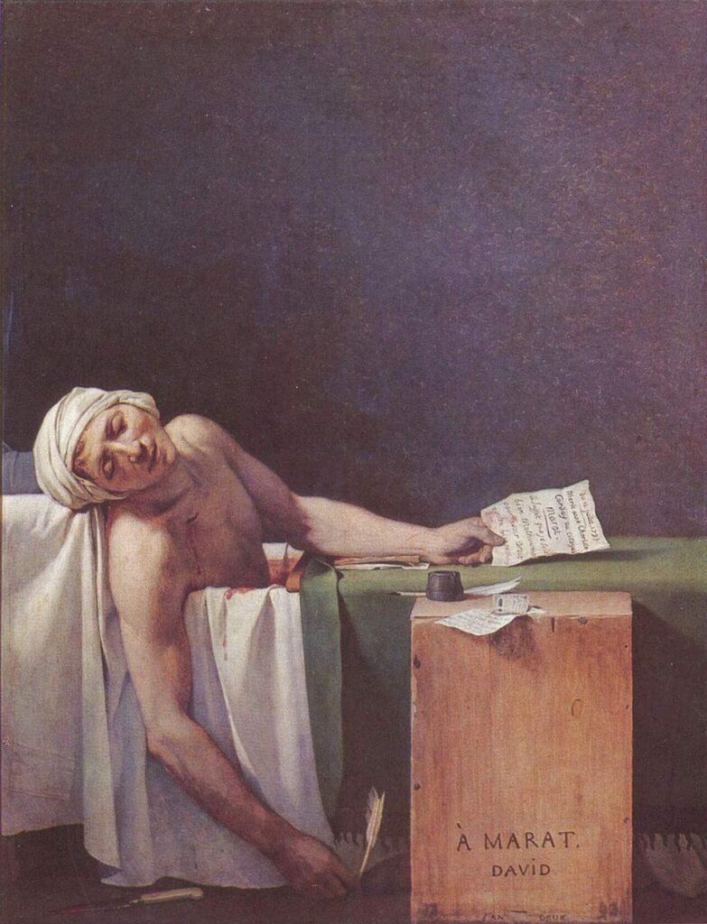 A career that spanned several pontificates, Jacques Louis David(1748-1825) was the superlative artist of French Neoclassicism and the most politically influential artist of his time.