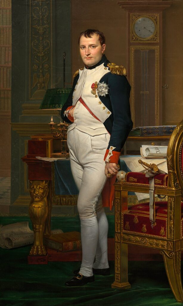 A career that spanned several pontificates, Jacques Louis David(1748-1825) was the superlative artist of French Neoclassicism and the most politically influential artist of his time.