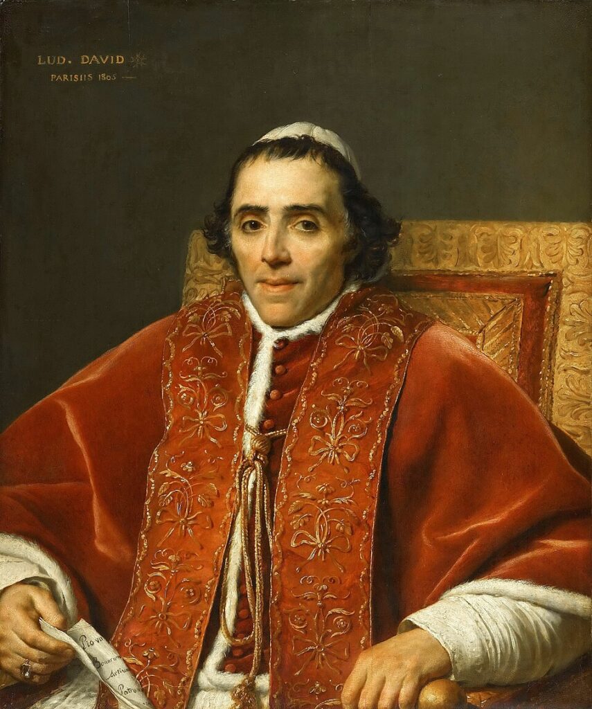 A career that spanned several pontificates, Jacques Louis David(1748-1825) was the superlative artist of French Neoclassicism and the most politically influential artist of his time.