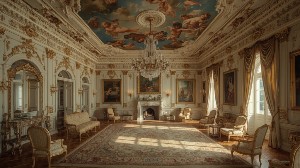 Relief followed the death of Louis XIV in 1715; France breathed again. Not collapse, but release. Architecture, once rigid under Versailles’ weight, began to shift. Its straight-lined gardens, symmetrical lies, and staged order had long served power’s image. Buildings spoke through layout - control first, living second. Spaces performed rather than sheltered.