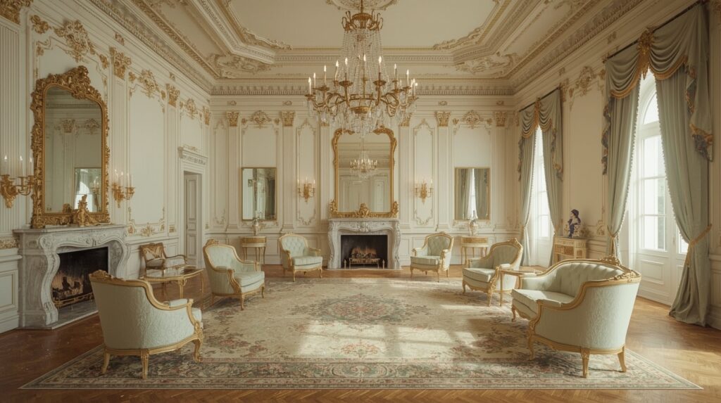 Relief followed the death of Louis XIV in 1715; France breathed again. Not collapse, but release. Architecture, once rigid under Versailles’ weight, began to shift. Its straight-lined gardens, symmetrical lies, and staged order had long served power’s image. Buildings spoke through layout - control first, living second. Spaces performed rather than sheltered.