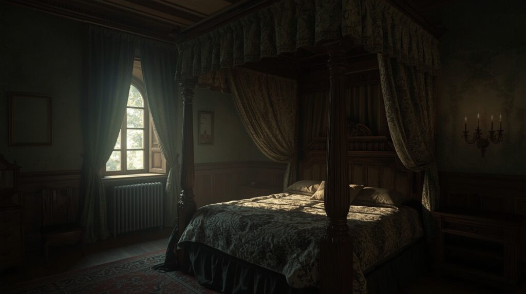 Old gothic victorian house interior: memory, morality, and the domestic theater of the nineteenth century