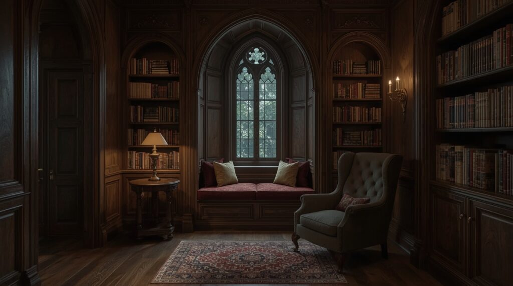Gothic Style Home Interior: Why Darkness Became Comfort?