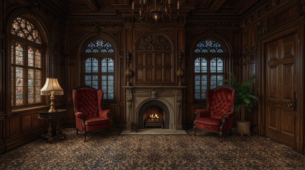 Comfort was not new in the 1800s, but the way people thought about it changed a lot. For a long time in European history, homes were meant to show that they were stable and prosperous.