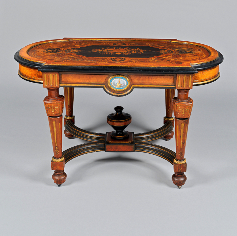 Vintage floral porcelain table lamps are understatedly strong. At first sight they appear to be decorative -- fragile blooms suspended in a glaze, delicate light emanating through silk shades, a touch of granny nostalgia. On closer look they are speaking in a more layered sense of products, domestic life, global trade and the language of comfort.