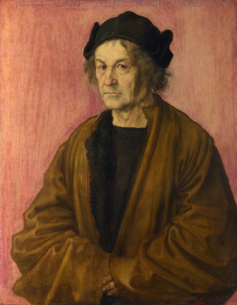 Albrecht Durer Portrait of Durers Father at 70 - Grand Boudoir Albrecht Dürer - Portrait of Dürer's Father at 70