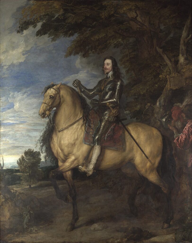 Anthonis van Dyck - Equestrian Portrait of Charles I