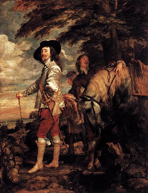 Anthony van Dyck - Charles I, King of England at the Hunt