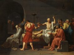 The Death of Socrates Painting by Jacques Louis David: Enlightenment on Canvas The Death of Socrates Painting by Jacques Louis David: Enlightenment on Canvas