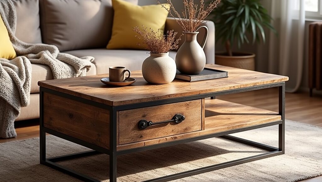 Vintage industrial coffee tables are easy to mistake for purely stylistic objects--whether it‘s choosing it to “go” with the brick walls or the leather sofa. But in fact these tables are part of a greater narrative: one of mechanization, work, early 20th century technological innovation and its visual consequences.