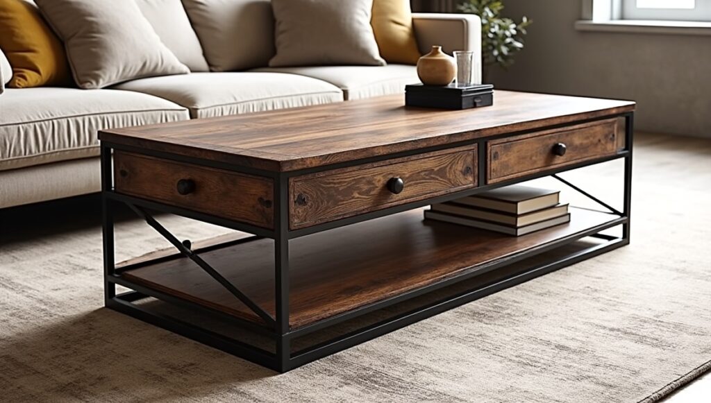 Vintage industrial coffee tables are easy to mistake for purely stylistic objects--whether it‘s choosing it to “go” with the brick walls or the leather sofa. But in fact these tables are part of a greater narrative: one of mechanization, work, early 20th century technological innovation and its visual consequences.