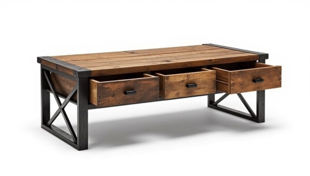 Vintage industrial coffee tables are easy to mistake for purely stylistic objects--whether it‘s choosing it to “go” with the brick walls or the leather sofa. But in fact these tables are part of a greater narrative: one of mechanization, work, early 20th century technological innovation and its visual consequences.