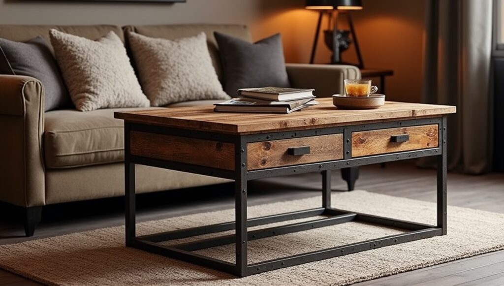 Vintage industrial coffee tables are easy to mistake for purely stylistic objects--whether it‘s choosing it to “go” with the brick walls or the leather sofa. But in fact these tables are part of a greater narrative: one of mechanization, work, early 20th century technological innovation and its visual consequences.