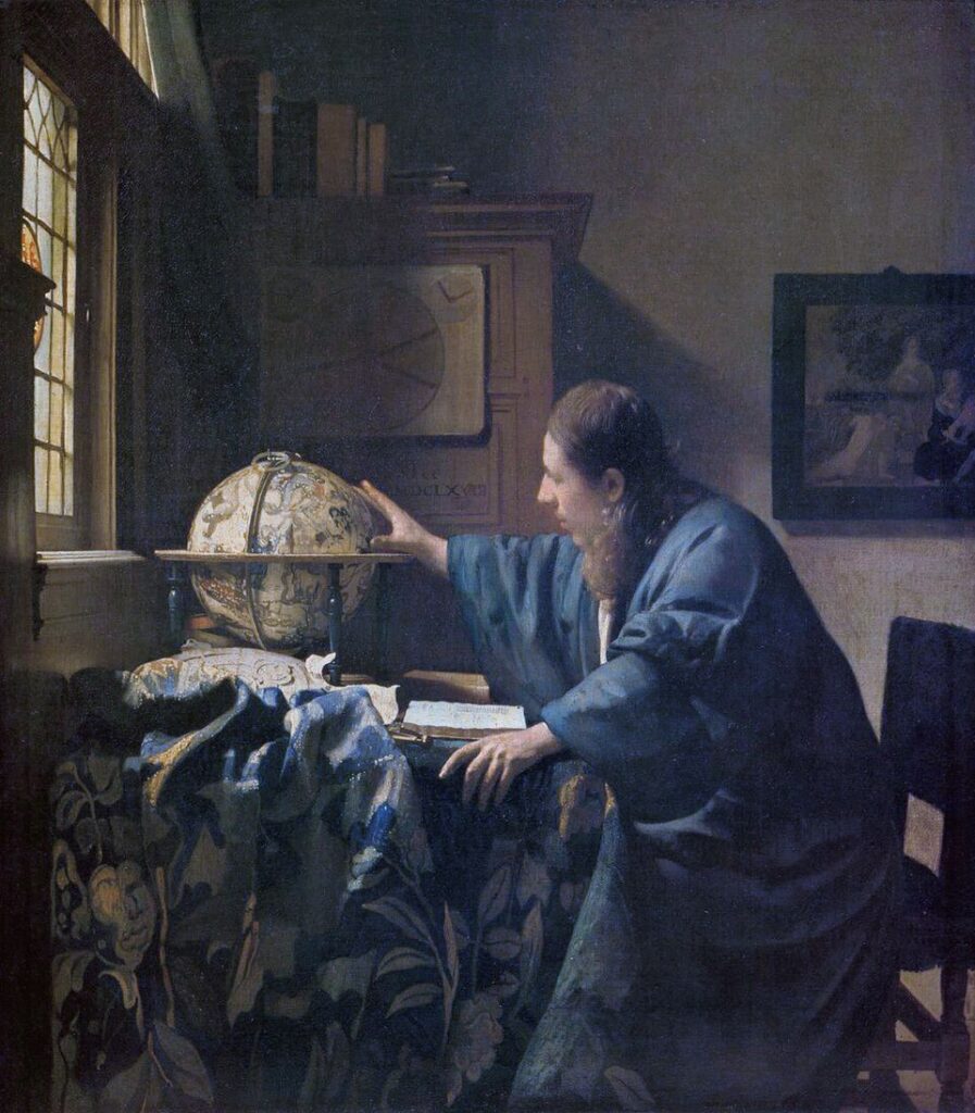 Johannes Vermeer - The Astronomer