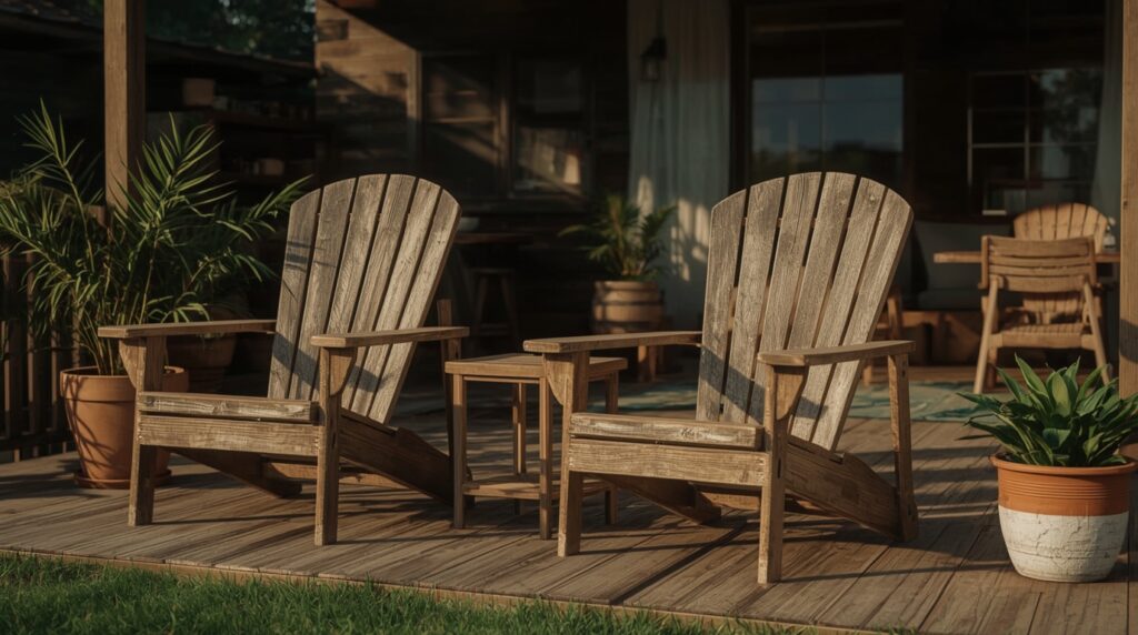 The Surprising Reason Vintage Wooden Lawn Chairs Are Making a Big Comeback