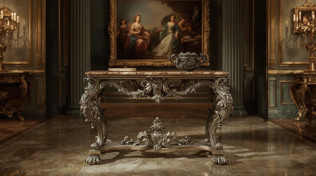 Lucid Realism Ultra realistic antique furniture showroom displ 0 1 - Grand Boudoir Discover why a vintage loveseat sofa can transform any room—timeless charm, hidden craftsmanship, and styling tips you’ll want to steal.