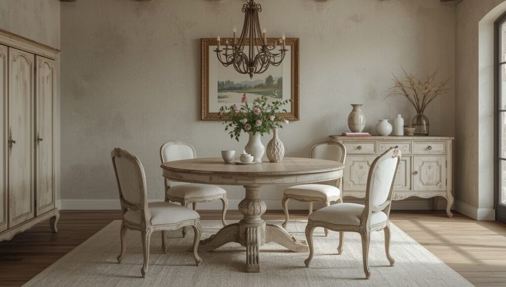 Why Everyone Wants a Vintage Round Dining Table and Chairs Right Now
