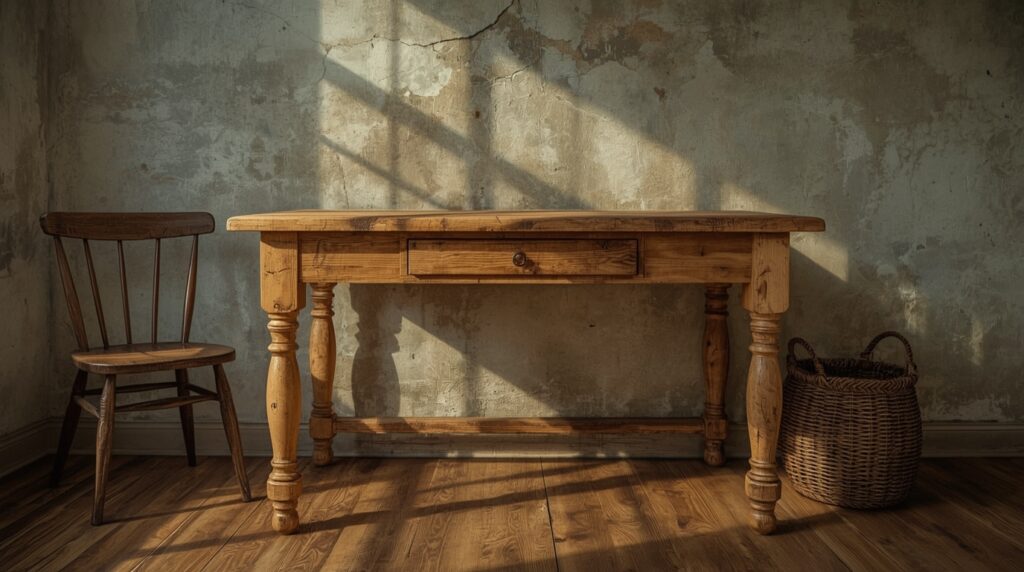 Lucid Realism high dynamic range HDR photography of Photoreali 0 6 - Grand Boudoir A vintage pine desk can transform any room—discover what makes it timeless, how to spot real character, and where the best finds are hidden.