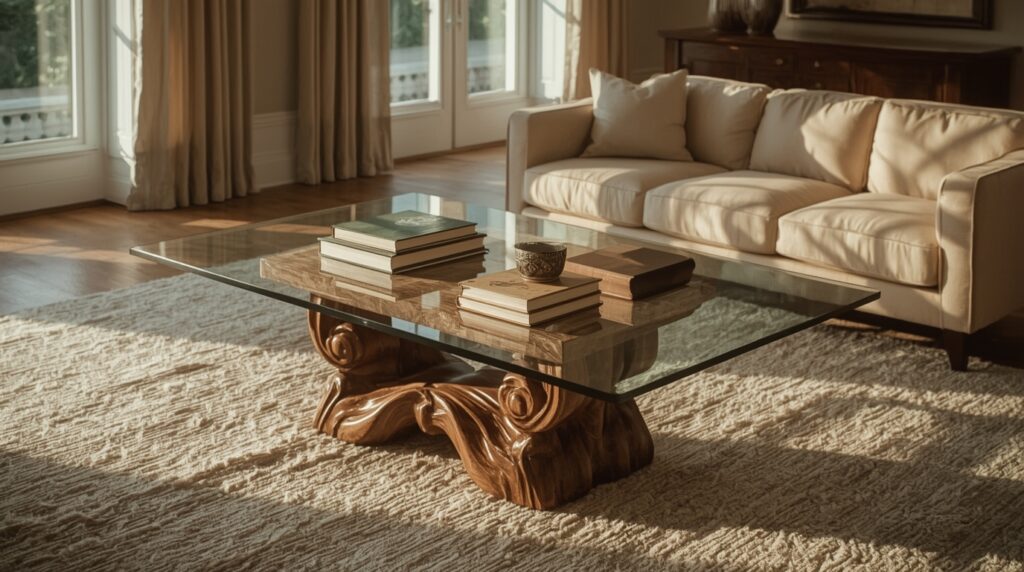 Discover how a vintage coffee table glass top transforms any room with timeless sparkle—plus what to look for before you buy one.