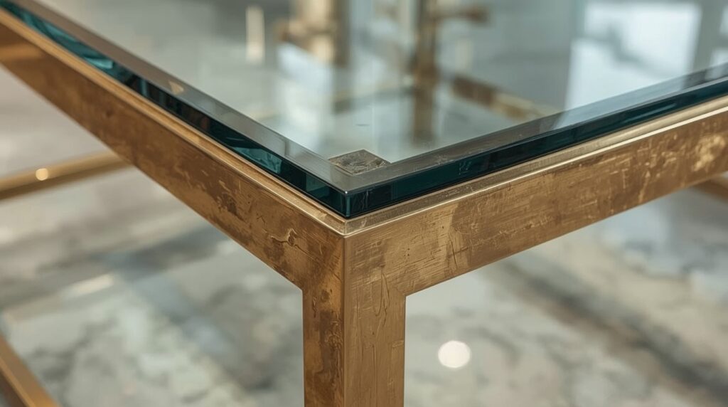 From the 1960s through the 1980s, the vintage brass and glass coffee table emerged as a small icon of modern luxury—proof that a living room could feel both airy and expensive. Its origins sit at the crossroads of postwar modernism and a growing appetite for “hotel-like” domestic interiors: transparent glass tops borrowed the visual lightness of modern design, while polished brass frames supplied warmth and status in a way chrome never could. Brass became the decorative metal of choice in many 1970s and 1980s interiors because it read as glamorous without being fussy. It echoed the sunlit sheen of Hollywood Regency, the crisp geometry of Italian modernism, and the aspirational look of high-rise apartments furnished to suggest cosmopolitan ease. In construction, authentic period examples tend to share telling features: substantial weight, thick tempered glass (often with softly rounded edges), and brass bases built from clean, geometric lines—sometimes square or rectangular with stretcher bars, sometimes oval, and occasionally more sculptural forms that flirt with Art Deco revival. Collectors quickly learn that vintage pieces differ from modern reproductions in the hand as much as in the eye. Older tables often show honest patina—subtle darkening at joints, fine surface wear where hands naturally rest—and hardware that reflects earlier manufacturing methods: solid screws and tight fittings rather than lightweight, plated components. Watch for uneven aging that looks “lived with,” not artificially antiqued, and check stability: wobble can signal fatigued joints or later repairs. Condition issues are common and manageable—scratched glass, tarnished brass, and loosened frames—but restoration should be conservative. Clean brass gently to avoid stripping original lacquer; an over-polished surface can erase the very finish that confirms age and value. Today, a vintage brass and glass coffee table is styled as a deliberate contrast: paired with bouclé seating, minimalist sofas, or richly colored textiles to let its reflective surfaces do the historical talking. Demand remains strong for well-preserved examples, with values typically ranging from a few hundred dollars for simpler forms to several thousand for designer-attributed or exceptional sculptural bases—especially when glass and frame remain original, intact, and beautifully time-worn.