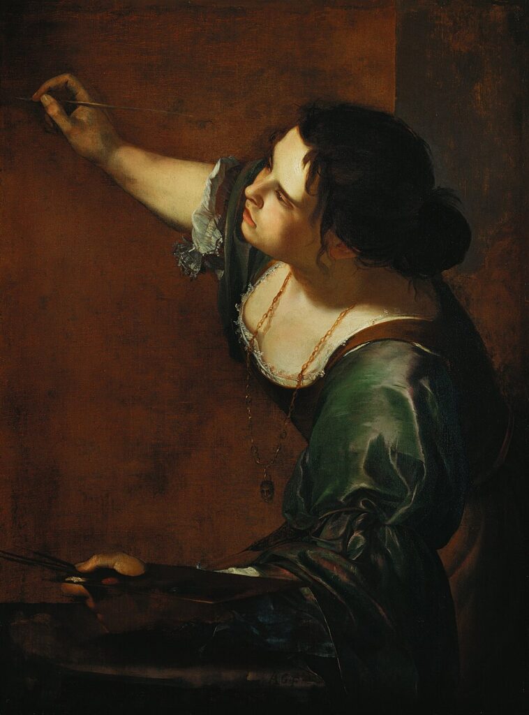 Self-portrait as the Allegory of Painting (La Pittura) 