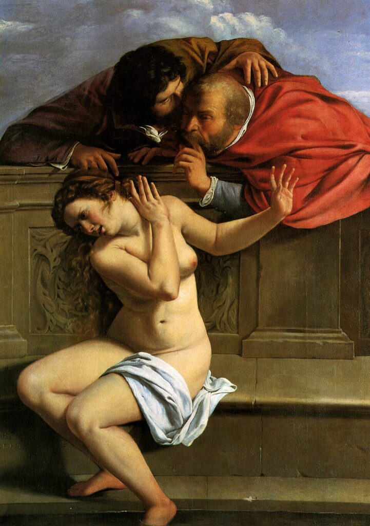 Susanna and the Elders (1610), Artemisia Gentileschi