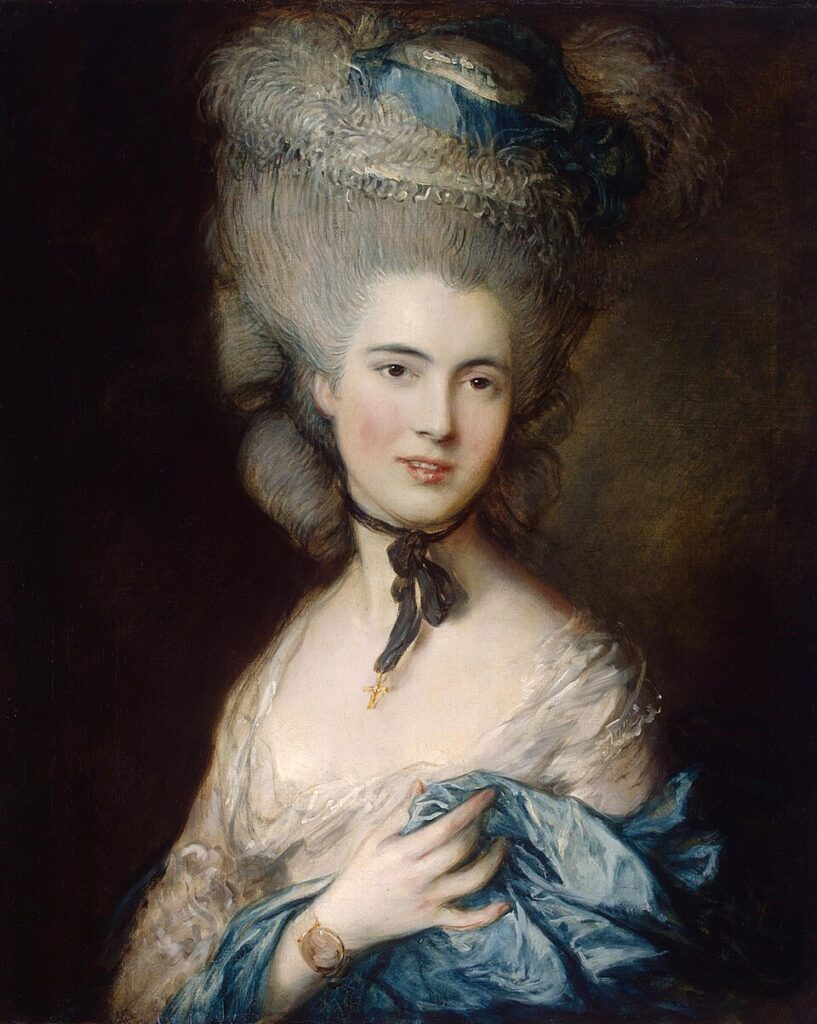 Thomas Gainsborough - Portrait of a Lady in Blue