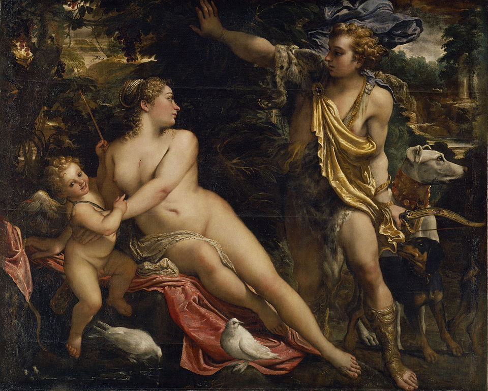 Venus, Adonis y Cupido (Carracci)