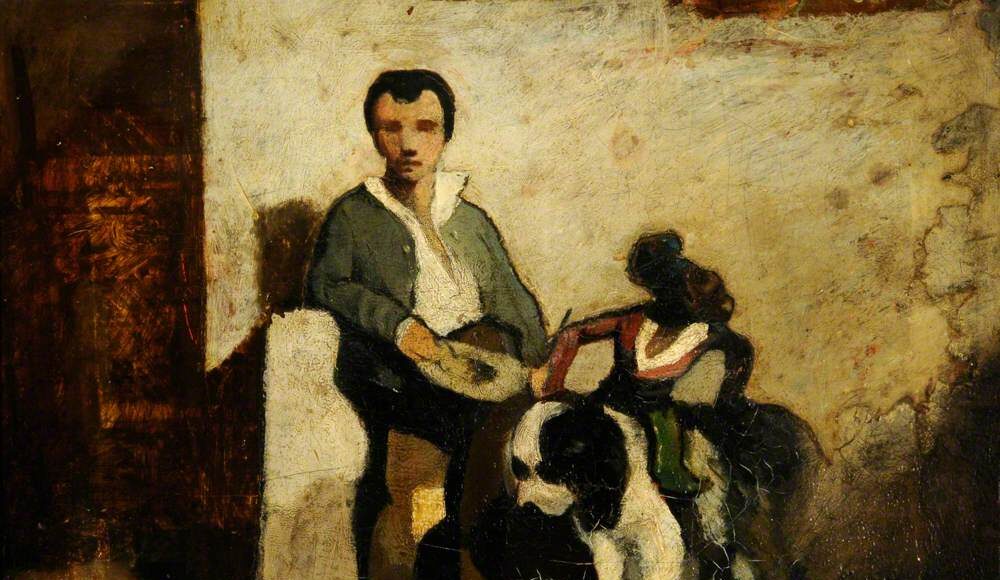 Alexandre-Gabriel Decamps (1803-1860) - The Blind Beggar