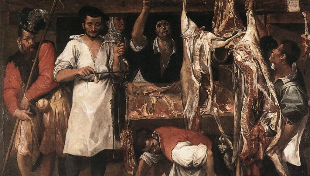 Why Art Historians See “The Butcher’s Shop” as a Turning Point in Western Painting