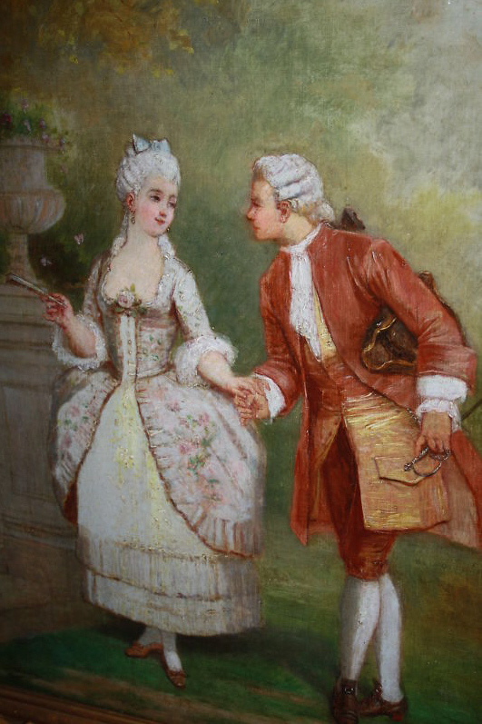 Antony Serres Rococo couple - Grand Boudoir Antony Serres Rococo couple