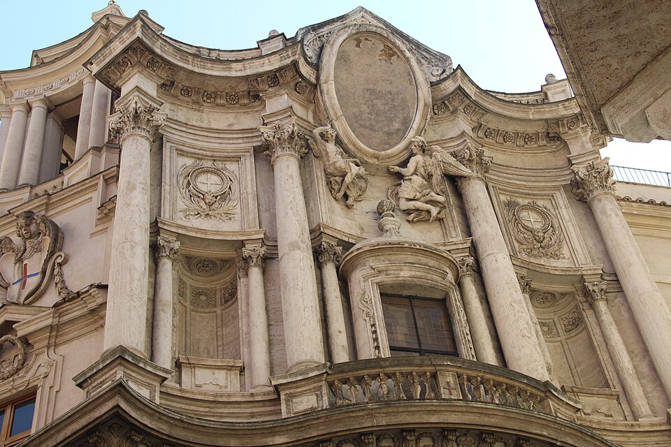 Borromini, Francesco - S Carlo alle Quatro Fontane Rome