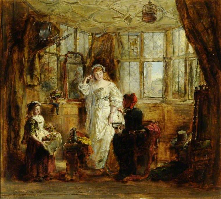 Daniel Pasmore I (c.1815-1893) - The Bride