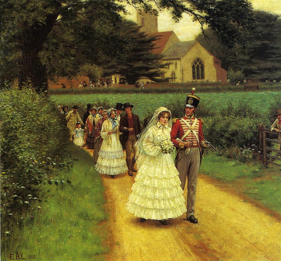 Edmund Blair Leighton - Wedding march