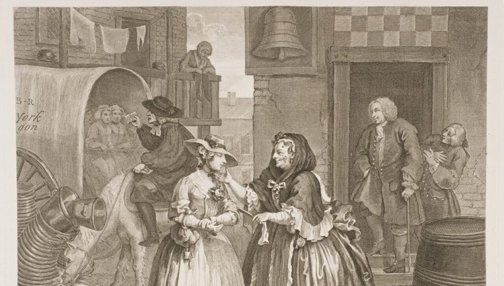 William Hogarth’s “A Harlot’s Progress”: The Shocking Story in 6 Images William Hogarth’s “A Harlot’s Progress”: The Shocking Story in 6 Images