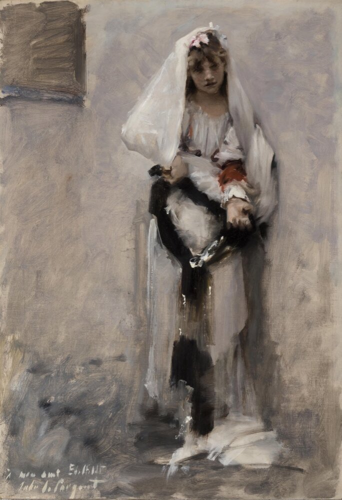 John Singer Sargent - A Parisian Beggar Girl