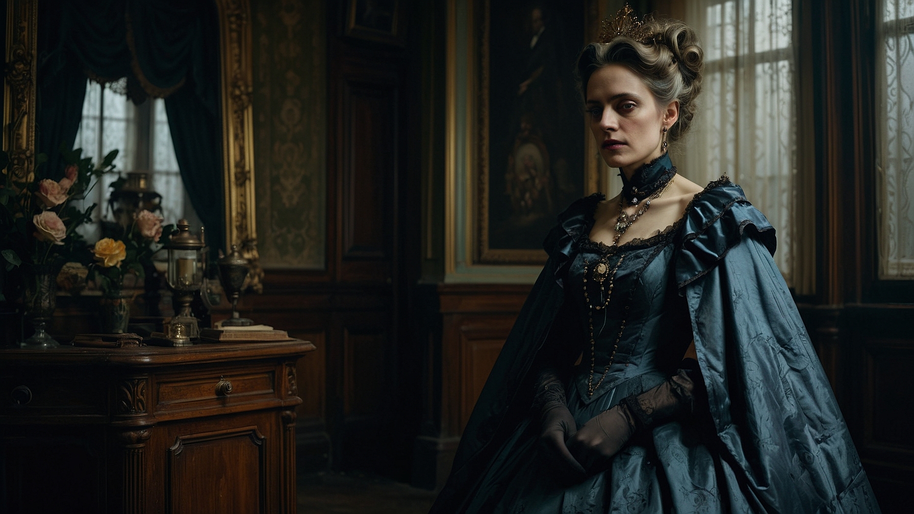 Leonardo Kino XL Ultra realistic Victorian era interior scene 0 - Victorian Era Gowns: The Hidden Details That Made Them So Alluring