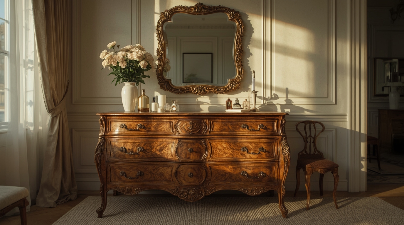 This Antique Dresser Table Detail Can Instantly Date Yours—Check Now