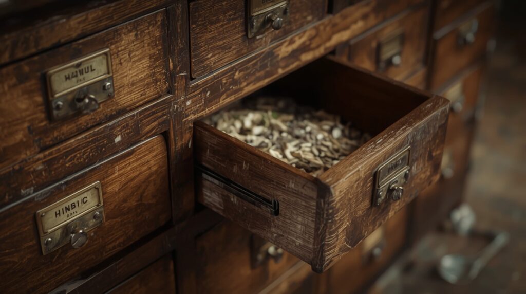 Why Apothecary Antique Cabinets Are Suddenly the Most Wanted Home Find