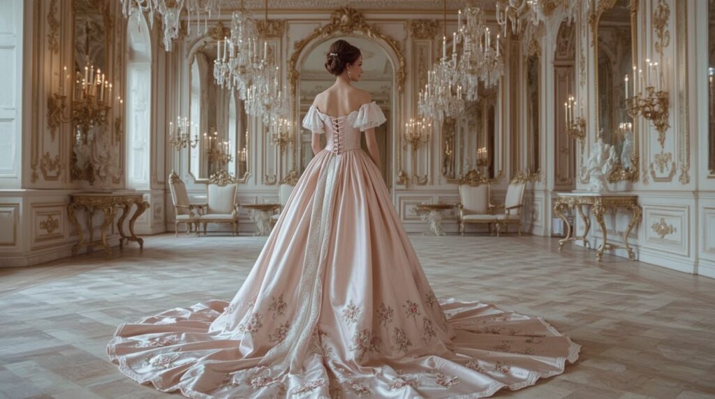 Lucid Realism retro style photography of Ultrarealistic fullbo 0 - Grand Boudoir Archivists trace hidden symbols in antique bridal lace