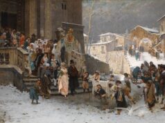 Museum Archivists Uncovered This Secret About Antique Bridal Gowns Wedding in Basilicata (1877), by Giacomo Di Chirico