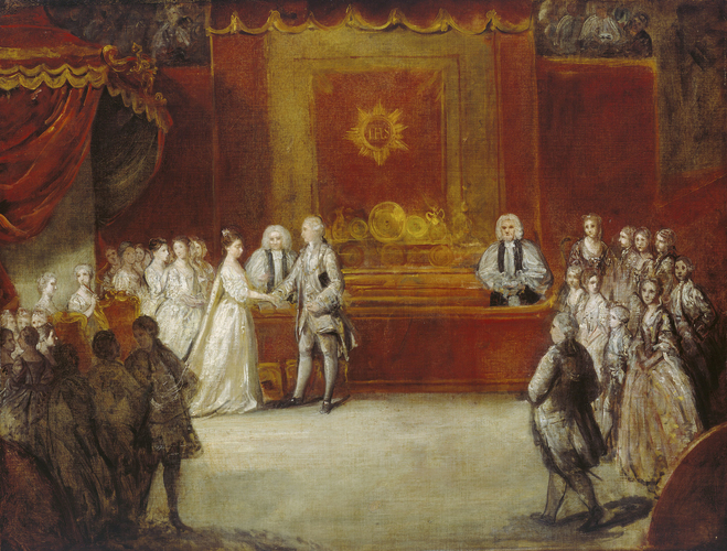 Wedding of George III - Grand Boudoir Wedding of George III