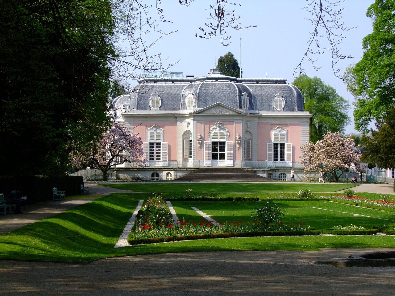 Rococo Reveries 7 - Grand Boudoir castle benrath, castle, construction art, attractive, rococo, palace garden, nature, park, dusseldorf, spring, castle park, germany