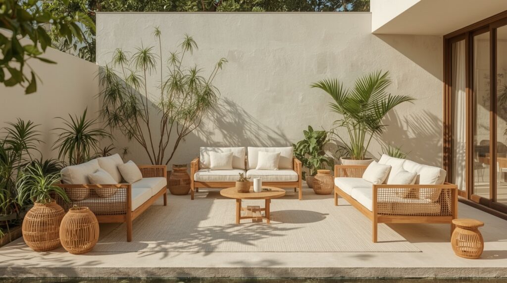 lucid realism long exposure time photography of Ultra realistic bright Pinterest style Japandi 0 1 1 - Grand Boudoir Discover Japandi outdoor furniture ideas that blend zen calm with modern style, turning your patio into a serene, clutter‑free retreat.
