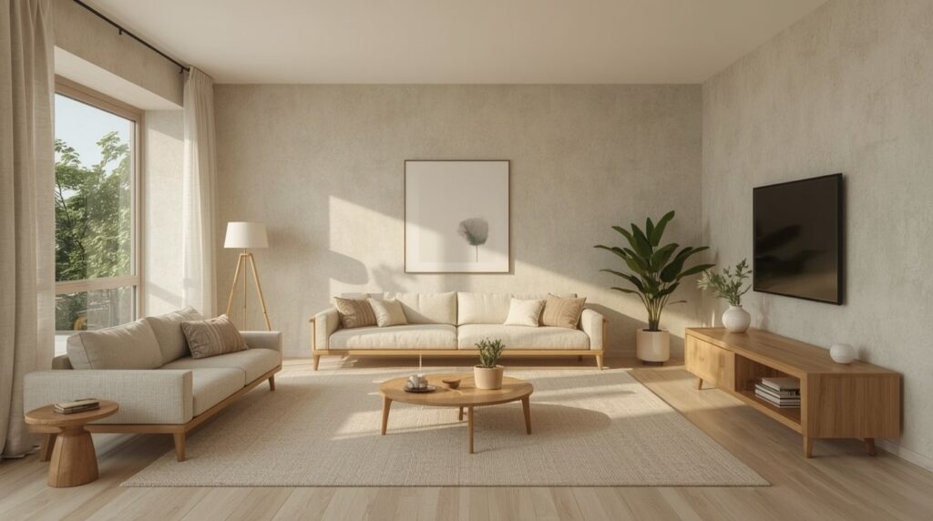 lucid realism long exposure time photography of Ultra realistic bright Pinterest style Japandi 0 - Grand Boudoir Unlock Japandi living room secrets designers rarely share—discover calming layouts, hidden mistakes, and styling tricks that instantly elevate your home