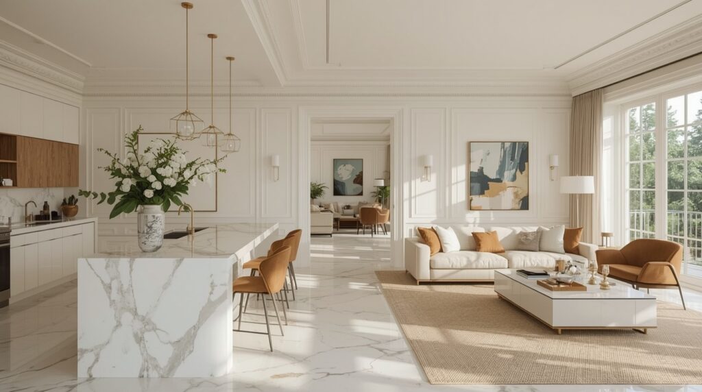 Modern and classic interior design has become one of the most popular approaches in residential interiors because it solves a common problem: how do you create a home that feels stylish today without looking outdated tomorrow?