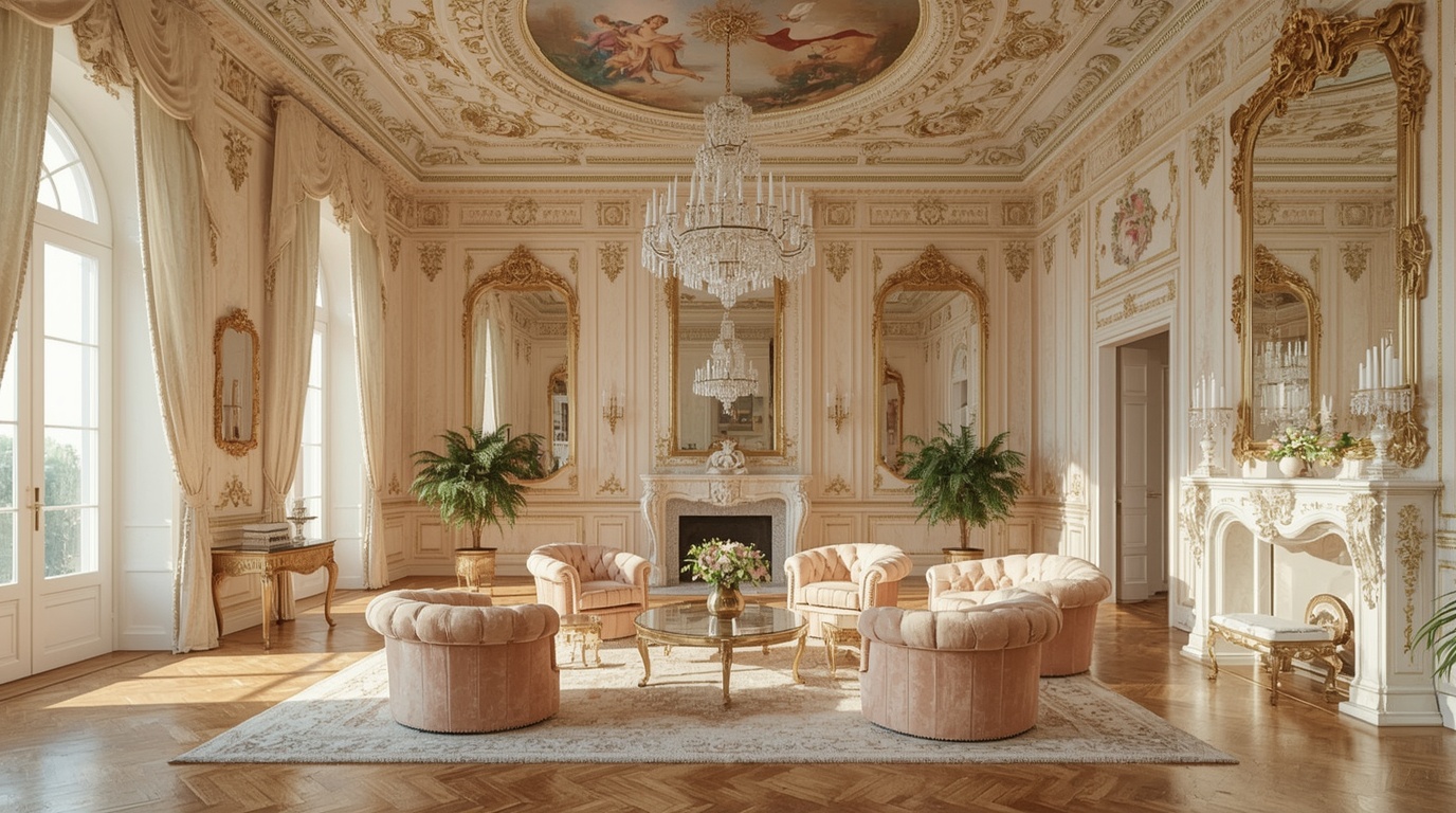 Inside the Gilded Whisper: The Secret Psychology of Rococo Interiors