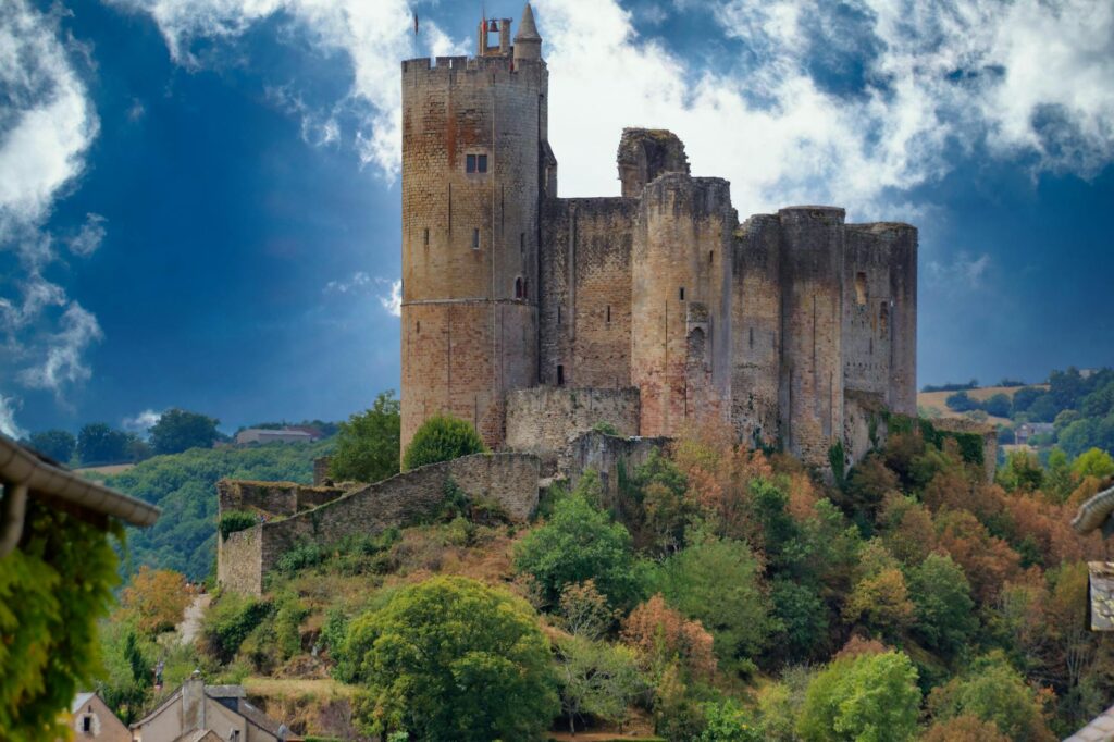 medieval castle fireplace atmosphere - Grand Boudoir Within Stone and Shadow: The Enduring Spell of Castle Interiors
