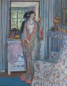 Frieseke Frederick Carl The Robe Google Art Project - Grand Boudoir Frederick Carl Frieseke (1874–1939) stands among the most distinguished American painters associated with the Giverny colony and the broader movement of American Impressionism.