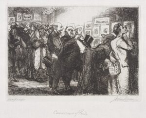 John Sloan Connoisseurs of Prints 2013 8v1 - Grand Boudoir John Sloan (1871–1951) stands among the central figures of early 20th-century American art.